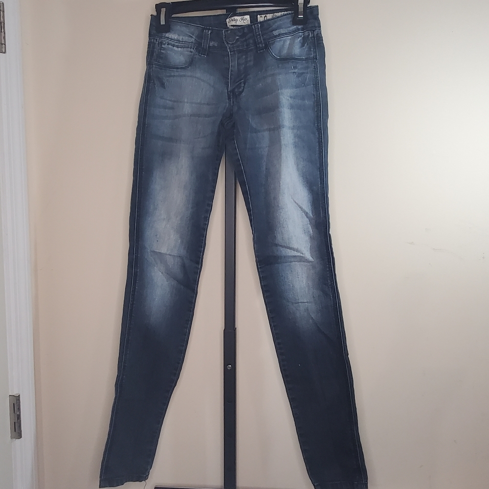 Indigo Rein Blue Denim Skinny Jeans Size 0